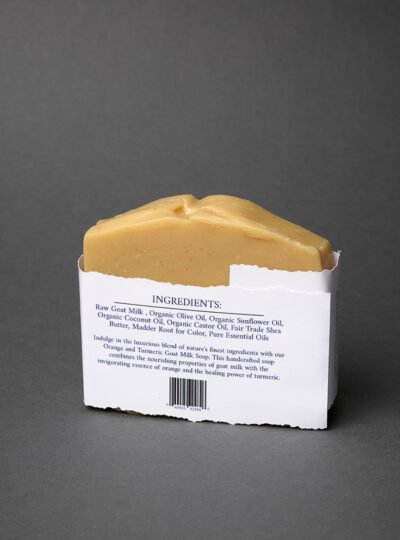 Orange & Turmeric Goat Milk Soap