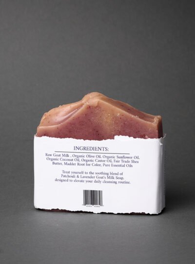 Patchouli & Lavender Goat Milk Soap